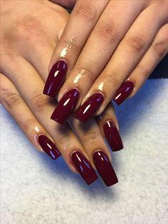 Adriana La Cerva Nails, Square Nails Ideas Fall, Nails Rose Design, Red Square Acrylic Nails, Subtle Nails, Girly Acrylic Nails, Work Nails, Short Square Acrylic Nails, Acrylic Nails Coffin Pink