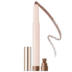 What it is: A super creamy, do-it-all eyeshadow stick that makes it easy to line, shade, smoke out, and highlight eyes all in one with crease-resistant color. Ingredient Callouts: Free of parabens. It is also cruelty-free.What Else You Need to Know: Line lids with the precision tip, blend out for a wash of color, or highlight the inner corners of the eyes and beyond. Packed with ultra-fine, multi-dimensional pearls, the water-resistant gel formula blends, builds, and layers seamlessly for fadepr Rare Beauty By Selena Gomez, Soft Eye Makeup, Simple Eye, Eyeshadow Stick, Best Eyeshadow, Sephora Beauty, Simple Eye Makeup, Shadow Sticks, Pink Out