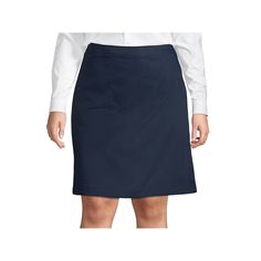 Perfect for warm-weather days, you'll love this women's Lands' End school uniform blend chino skort. Click on this WOMEN'S GUIDE to find the perfect fit and more! Perfect for warm-weather days, you'll love this women's Lands' End school uniform blend chino skort. Click on this WOMEN'S GUIDE to find the perfect fit and more! FEATURES Soft knit shorts underneath Back vent for easy movement No closure - pull-on stylingFIT & SIZING Classic fit Midrise sits on the high hip Back-elastic waistbandFABRIC & CARE Cotton, polyester Machine wash Imported Size: 16 W. Color: Blue. Gender: female. Age Group: adult. Weather Day, Plus Size Shorts, Knit Shorts, Blue Gender, Classic Blue, Plus Size Tops, Lands End, Soft Knits, Warm Weather