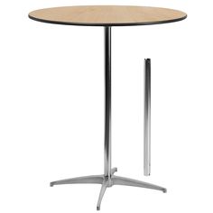 PRICES MAY VARY. This adjustable table is a must have for DIY and professional decorators. Mix short and tall tables for a vibrant, full feeling in your event venue. At home, change the column height to transition from your kitchen to the bar in your new game room. 36" round birchwood top with black PVC edge Seating for up to 4 adults Contemporary style adjustable table for rental business, banquet hall, restaurant, or home PRODUCT MEASUREMENTS: Overall Size: 36"W x 36"D x 30-42"H Newborn Acne, Wood Cocktail Table, Game Room Bar, Round Cocktail Tables, Standing Table, Bar Height Table, Professional Decor, Matching Chairs, Portable Table