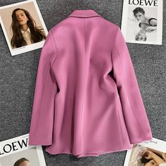 Age: 25-34Style: CasualOrigin: Mainland ChinaCN: GuangdongElasticity: Non StrechFabric Type: Synthetic fiberPattern Type: SolidMaterial: PolyesterThickness: STANDARDRelease Date: AutumnClothing Patterns: LOOSEClothing Length: RegularSeason: All seasonItem Type: BlazersPlace Of Origin: China (Mainland)Fabric content: 71% (inclusive) - 80% (inclusive)Collar: NotchedClosure Type: Double BreastedSleeve Style: RegularHooded: NoGender: WOMENMaterial Composition: Synthetic fiberDecoration: ButtonFit Ty Long Sleeve Bathing Suit, Blazer Suit Women, Simple Office, Suits Korean, Jacket Korean, Fall Blazer, Rompers Womens Jumpsuit, Elegant Jacket, Womens Jackets Casual