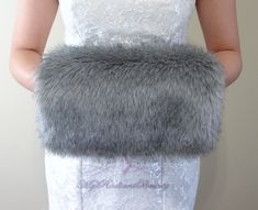 Faux Fur Hand Muff, Grey Chinchilla Hand Warmer, Faux Fur Shrug Shawl, Faux Fur Stole, Faux Fur Wrap Scarf Photography, Hand Muffs, Faux Fur Shrug, Hand Muff, Bridal Fur, Fur Shrug, Faux Fur Stole, Chinchilla Fur, Faux Fur Wrap