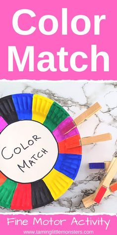 the color match game for kids to play with