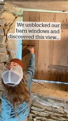 Barn Windows, Barn Workshop, Vintage Windows, Barn Conversion, Stone Cottage, Outdoor Decor Backyard, Old Farmhouse, French Farmhouse, French Country Style