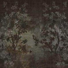 Midsummer Night - Curated - Wallpaper - Wall & Decò Silver Wallpaper, Contemporary Wallpaper, Wallpaper Calculator, Acoustic Panels, Wallpaper Wall, Wall Deco, Vinyl Wallpaper, Wall Covering, Wallpaper Samples