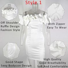 Product Show： Bodycon White Dress, White Dress Short, 2023 Summer Dresses, Dresses Nightclub, Backless Dress Summer, White Bodycon Dress, Custom Made Clothing, White Short Dress, Women's Evening Dresses