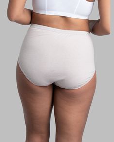 Start your day bright-eyed and cotton-bottomed with Fruit of the Loom® newly reinvented cotton body tone briefs. The style you love is now softer than ever and built for all day comfort. We’ve used a finer yarn to create a wonderfully soft feel that will have you ready to tackle the day. These briefs come with a durable, plush-backed waistband that is guaranteed to remain ravel free wash after wash, and as always, our Fruit of the Loom® panties are tag free and made with a 100% cotton liner for Basic Wardrobe Essentials, Panty Style, Quick Outfits, Cotton Bottoms, Fine Yarn, Toned Body, Wardrobe Basics, Fruit Of The Loom, The Loom