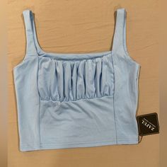 Zaful “Forever Young” Cropped Tank Top Color: Baby Blue Size: Medium Material: Stretch New With Tags Cute Fitted Light Blue Top, Cute Blue Tank Top, Trendy Fitted Light Blue Tank Top, Cute Blue Cotton Crop Top, Cute Blue Crop Top For Summer, Trendy Light Blue Cotton Crop Top, Light Blue Fitted Cotton Tank Top, Trendy Light Blue Crop Top, Fitted Light Blue Cotton Tank Top