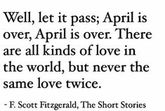 a quote from f scott fitzgerald about love and the short stories he wrote to her