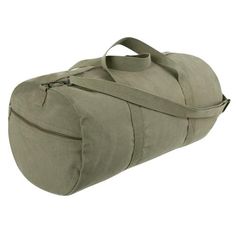 Whether for work, gym or travel, Rothco’s 24” Canvas Duffle Bag is one of the most durable and multi-functional bags you can own. Constructed with unwashed heavyweight cotton canvas material, the weekend bag is designed to withstand the weight of your contents. Measuring 24” X 12”, the oversized duffle is perfect for long getaways or a trip to the gym with the double zipper main compartment for storage. The 6 ½” X 11” zipper end pocket is ideal for storing small personal items like your phone, w Newborn Layette, Ditty Bag, Mens Gym, Laser Engraved Leather, Canvas Duffle Bag, Plaid Dog Bandana, Multifunction Bag, Baby Bloomers, Tool Bag