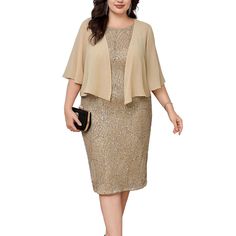 Hanna Nikole Womens Plus-Size-Formal-Dress, 2 Pieces Mother Of The Bride Sequins Evening Party Dress With Chiffon Jacket Product Details Size: 24 Plus Color: Apricot Brand: No Brand Mpn: Does Not Apply Upc: Does Not Apply Ean: Does Not Apply * Department : Womens * Date First Available : August 2, 2023 Hanna Nikole Womens Plus-Size-Formal-Dress, 2 Pieces Mother Of The Bride Sequins Evening Party Dress With Chiffon Jacket Product Details Size: 16 Plus Color: Purple Brand: No Brand Mpn: Does Not A Grandmother Of The Bride Dresses, Grandmother Of The Bride, Chiffon Jacket, Night Club Outfits, Valentines Lingerie, Plus Size Formal, Plus Size Party Dresses, Sequin Bodycon Dress, Crochet Mini Dress