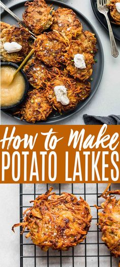 how to make potato lakes on a grill with text overlay that reads, how to make potato lakes