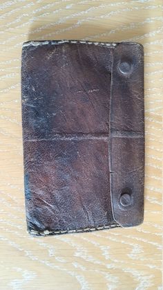 Nice and very old genuine leather handmade wallet. Most vintage items are old and pre-owned so they may have some degree of wear and imperfections and are sold in as-is condition. Sorry, all sales are final so this item is non-refundable. So please look it over carefully and ask me any questions before making the purchase. Colors may vary due to individual computer monitor settings. THANK YOU FOR SHOPPING!! Vintage Brown Wallet With Coin Pocket, Vintage Brown Leather Wallet, Vintage Brown Wallet With Leather Lining, Vintage Brown Wallets With Leather Lining, Wallet Vintage, Handmade Wallet, Brown Leather Wallet, Handmade Wallets, Handmade Leather Wallet