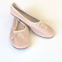 Girls Zara Ballet Flats In The Softest Ballet Pink Leather. New With Tags . Size 33 Is About A 1 1/2 Girls Shoe Pink Round Toe Ballet Flats For Spring, Pink Closed Toe Ballet Flats For Spring, Spring Pink Closed Toe Ballet Flats, Summer Pink Slip-on Ballet Flats, Pink Casual Ballet Flats For Spring, Casual Pink Ballet Flats For Spring, Kids Leather Boots, Girls Combat Boots, Minnie Mouse Shoes