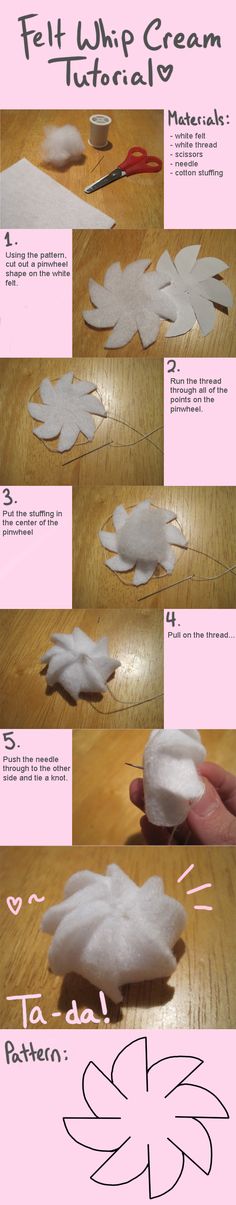 the instructions for how to make fake snowflakes