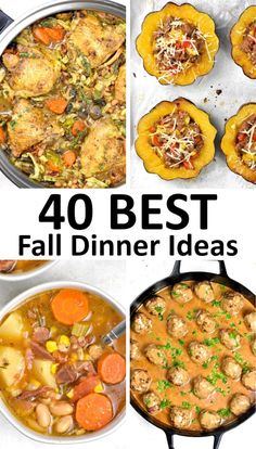 the best fall dinner ideas that are easy to make