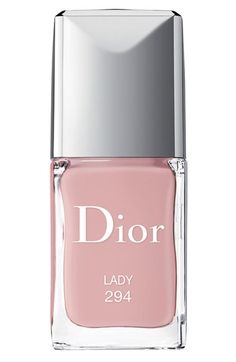 Dior 'Vernis' Gel Shine & Long Wear Nail Lacquer 294 Lady One Size by: Dior @Nordstrom Make Up Sposa, Dior Nail Polish, Dior Nails, Glossier Nail Polish, Heart Makeup, Spring Nail Polish, Fall Nail Polish, Nail Polish Trends, Shine Nails