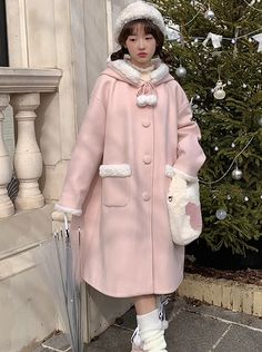 ❤sweet boa long coat❤︎
This item will take 1-2 weeks to ship. Pink Winter Fashion, Aesthetic Coats, Super Puff Aritzia, Kawaii Winter, Pink Winter Coat, Winter Coat Outfits, Mode Rose, Super Puff, Bear Coat