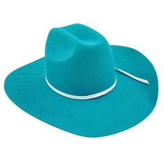 Twister Youth Bright Blue Cowgirl Hat Blue Cowgirl Hat, Blue Cowboy Hat, Felt Cowboy Hats, Western Lifestyle, Cowgirl Hat, Cowgirl Hats, Cowboy Hat, Bright Blue, Traditional Design