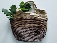 This crochet bag is a lovely handmade accessory that can be used to go grocery shopping, to go to the beach or to carry your stuff. It is an ideal gift for any occasion. This stylish shoulder bag offers plenty of room to store your things. It is opened at the top without inside lining Material: The bag is made out of 3mm polyester cord Cleaning and care: I recommend washing by hand with cold water and neutral soap. Leave to dry stretched out on a towel. Do not use a dryer machine. For more inten Big Shopper Bag, Unique Tote Bag, Go To The Beach, Dryer Machine, Stylish Shoulder Bag, Boho Bag, Shopper Bag, Grocery Shopping, Bag For Women