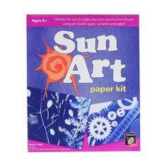 the sun art paper kit is shown