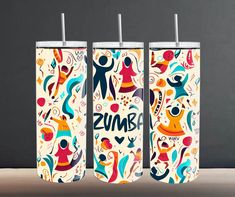 ZUMBA FUEL 20oz Sublimation Tumbler Design, zumba svg, zumba png, zumba tshirt design, zumba, tshirt design, zumba retro. Dear Friend, Digital Drawings