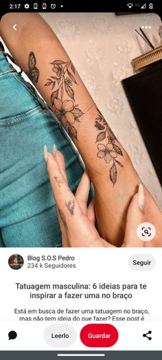 two women with matching tattoos on their arms