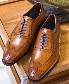 Handmade tan wingtips brogue dress shoes, Men lace up brogue formal shoes Luxury Plain Toe Lace-up Shoes With Leather Lining, Masculine Wingtip Lace-up Business Shoes, Semi-formal Oxford Lace-up Shoes With Round Toe, Semi-formal Oxfords With Perforated Toe Box, Fitted Lace-up Dress Shoes With Rubber Sole, Oxford Wingtip Dress Shoes With Laces, Leather Oxford Shoes With Brogue Detailing, Fitted Leather Loafers With Brogue Detailing And Plain Toe, Semi-formal Lace-up Oxfords With Perforated Toe Box