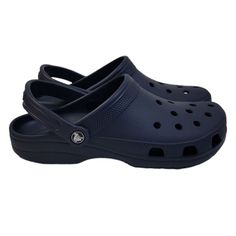 Comfortable And Stylish, The Crocs Classic Clog Is A Must-Have In Your Closet! It Features Light Construction And A Pivoting Heel Strap For A Secure Fit. Water-Friendly And Lightweight, This Clog Is Easy To Clean And Dries Quickly. It’s Perfect For Daily Activities. Crocs Shoes Women, Floral Flip Flops, Suede Clogs, Floral Sandals, Crocs Classic Clogs, Black Block Heels, Casual Dress Shoes, Women's Crocs, Womens Ballet Flats