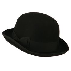 Men's Felt Bowler HatMade of 100% wool.Available sizes with elastic tie inside crown: M (57 cm), L (59 cm) and XL (61 cm).Inner satin hatband.Adult/Male.Crown measures 4 1/2 centimeters deep.Brim measures 2 inches long.Dry clean.Imported. Solid in color, bowler hat with attached different colored grosgrain hat band for gentlemen.Crown features oval round shaped top.Brim is accented with a ribbon trim and upturned all around.Our dressy style derby hat is great for any type of outdoor events, walk Classic Adjustable Brimmed Cloche Hat, Classic Wool Cloche Hat With Curved Brim, Classic Adjustable Cloche Hat With Curved Brim, Classic Wool Cloche Hat With Flat Brim, Classic Cloche Felt Hat For Winter, Classic Cloche Hat With Adjustable Short Brim, Formal Wool Felt Hat For Winter, Classic Adjustable Cloche Hat With Short Brim, Classic Winter Cloche Felt Hat