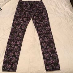 New With Tags #Hottopic #Blackmilk #Killstar Hot Topic Skull Pants, Black Milk, Dark Floral, Hot Topic, Pant Jumpsuit, Pants For Women, Purple, Pants, Women Shopping