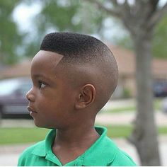 Cute little brother with a fresh cut. Beard Designs For Men, Black Haircut, Black Boys Haircuts, Black Hair Cuts, Toddler Boy Haircuts, Boys Haircut, Shaved Hair Designs, Natural Hair Short Cuts, Black Men Haircuts