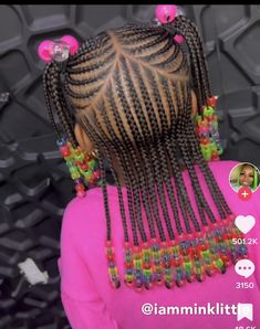 Hairstyle For Kids With Short Hair, Braided Hairstyles For Baby Girl, Half Up Half Down Braids For Kids, Latest Hair Braids For Kids, Baby Girls Hairstyles Black, Hairstyle For Kids Girl Black, Hair Styles For School Easy Kids Black Natural, Baby Cornrow Hairstyles, Kids Half Up Half Down Braids