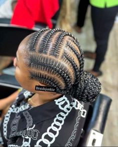 Braiding Styles For Older Black Women, Older Women Braided Hairstyles, Nice Cornrows Hairstyles, Braids For Older Black Women, Funmi Hair, Cornrows Natural, Corn Row, Feedin Braids