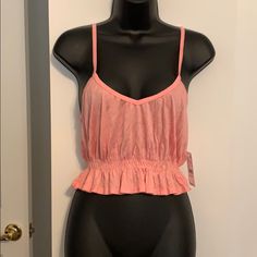 Reposhing This Item I Purchased. Loved It, But Ready To Rotate For Something New. It Fits Midriff So I'm Reposting It. It's Very Nice & Fit Well But Not For Me Because I Don't Ware Mid Tops. I Would Say It More Peach Then Pink Peach Tank Top, Adorable Outfits, Heart Top, Mid Top, Something New, Pink And Orange, Tank Top, Womens Tops, Tank Tops