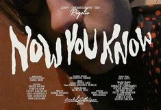 a movie poster for the film now you know with an image of a man's face