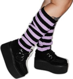 Bow Women, Knit Leg Warmers, Black Fishnets, Color Bands, Shoes Outlet, Striped Knit, Tie Shoes, Leg Warmers, Mens Socks