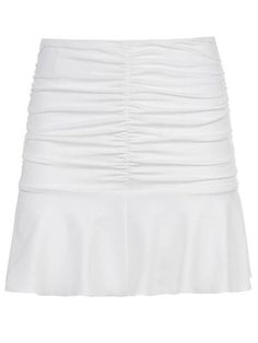 Style: Casual, StreetColor: White, BrownFabric Content: Cotton, SpandexFit Type: Slim fitLength: Above KneeDesign: Ruched Detail, Ruffle Hemline Harajuku Skirt, 90s Mini Skirt, Preppy Mode, Mini Skirt Summer, Pleated Pattern, Estilo Hipster, Empire Dresses, Short Pollera, Womens Pleated Skirt