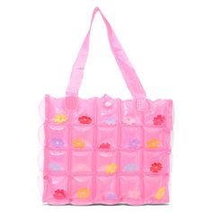 Pink Large Capacity Rectangular Shoulder Bag, Pink Rectangular Satchel For School, Pink Rectangular Box Bag With Top Carry Handle, Pink Rectangular Box Bag For School, Trendy Large Rectangular Satchel, Pink Rectangular Shoulder Bag, Rectangular Pink Shoulder Bag, Large Rectangular Trendy Bag, Pink Rectangular Bag With Removable Pouch