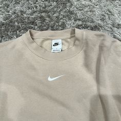 Women’s Oversized Crew Sweater Size: M (May Feel Like A An Xl Or Xxl) Never Worn Just Without Tags Great Color! Nike Sweater Women, Nike Sweater, Sweater Sizes, Nike Women, Nike, Women Shopping, Color