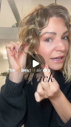 Nicole Pidherny on Instagram: "Try this next time you air dry your hair for more volume and texture! The secret is correct products and in shower prep for frizz free results!   #finehairtutorial #airdrytutorial #thinfinehair #airdrying #wavyhair #curlyhair" Air Dry Waves Short Hair, Short Hair Air Dry Styles, Dry Hair Hairstyles Ideas, Clothes For Pale Skin Outfits, Air Dry Styles For Wavy Hair, Air Dry Short Wavy Hair, Air Dry Beach Waves Hair, Wavy Air Dried Hair, Air Dry Curly Hair Routine