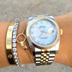 Rolex Lady Datejust, Pretty Watches, Rolex Watches Women, Rolex Explorer Ii, Rolex Women, Swiss Army Watches, Rolex Watches For Men, Cheap Watches, Rolex Explorer