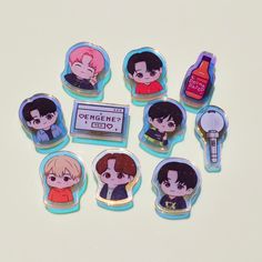 Made of thick holographic acrylic, charms are durable and waterproof. Order a set of 7 or more and get 10% off, discount reflected in set price. Set of 10 comes with Sunoo, Jake, Niki, Heeseung, Jay, Jungwon, Sunghoon, Band Name Heart, DrunkDazed, EN? Set of 7 comes with Sunoo, Jake, Niki, Heeseung, Jay, Jungwon, Sunghoon Details** Holographic Acrylic Size 2.5 Inch Jay Jungwon Sunghoon, Sunghoon Details, Jay Jungwon, Acrylic Charms, Le Lot, Shoe Clips, Shoe Charms, Brooch Pin, Size 2