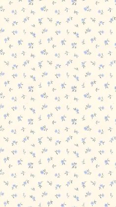 a white background with blue flowers on it