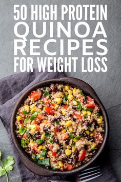 Quinoa Recipes Healthy, Resep Salad, Resep Diet, Diet Vegetarian, Mediterranean Diet Recipes, Quinoa Recipes, Keto Dessert, Healthy Diet