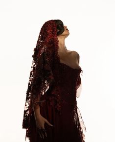 Sabrina Claudio, Red Wedding Dress, By Any Means Necessary, Song Video, Dark Feminine Aesthetic, Photoshoot Concept, Feminine Aesthetic, Glam Dresses, Pretty Dresses