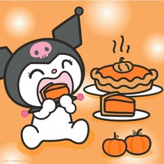 an image of a cartoon character eating cake