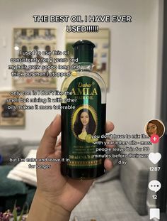 Dabur Amla Hair Oil, Hair Journey Tips, Amla Hair Oil, 4c Hair Care, Healthy Hair Routine, Curly Hair Care Routine, Natural Hair Growth Tips, Natural Hair Treatments, Hair Care Growth