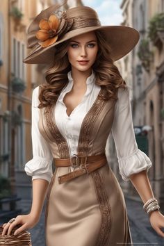 Golden Autumn, Fashion Design Patterns, Summer Attire, Most Beautiful Dresses, Classy Casual Outfits, Jolie Photo, Stylish Dress Designs, Historical Dresses, Perfect Makeup