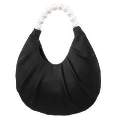 Add some style to your daily look with the M-ALAMO faux-pearl handle hobo bag from Touch of Nina. Add some style to your daily look with the M-ALAMO faux-pearl handle hobo bag from Touch of Nina. DETAILS 5.5" H x 11" W x 1.5" D Handle: 6'' drop Crossbody strap: 18" (removable) Magnetic snap closure Silver-tone hardware Interior: 1 slip pocket, large iPhone pocketCONSTRUCTION & CARE Polyester Lining: synthetic fabric Spot clean Imported Size: One Size. Color: Navy. Gender: female. Age Group: adul Elegant Everyday Shoulder Bag With Pearl Handle, Elegant Everyday Bags With Pearl Handle, Chic Shopping Bags With Pearl Handle, Chic Everyday Shoulder Bag With Pearl Handle, Chic Shopping Bag With Pearl Handle, Elegant Shoulder Bag With Pearl Handle For Daily Use, Elegant Daily Shoulder Bag With Pearl Handle, Chic Everyday Bags With Pearl Handle, Chic Handheld Shoulder Bag With Pearl Handle